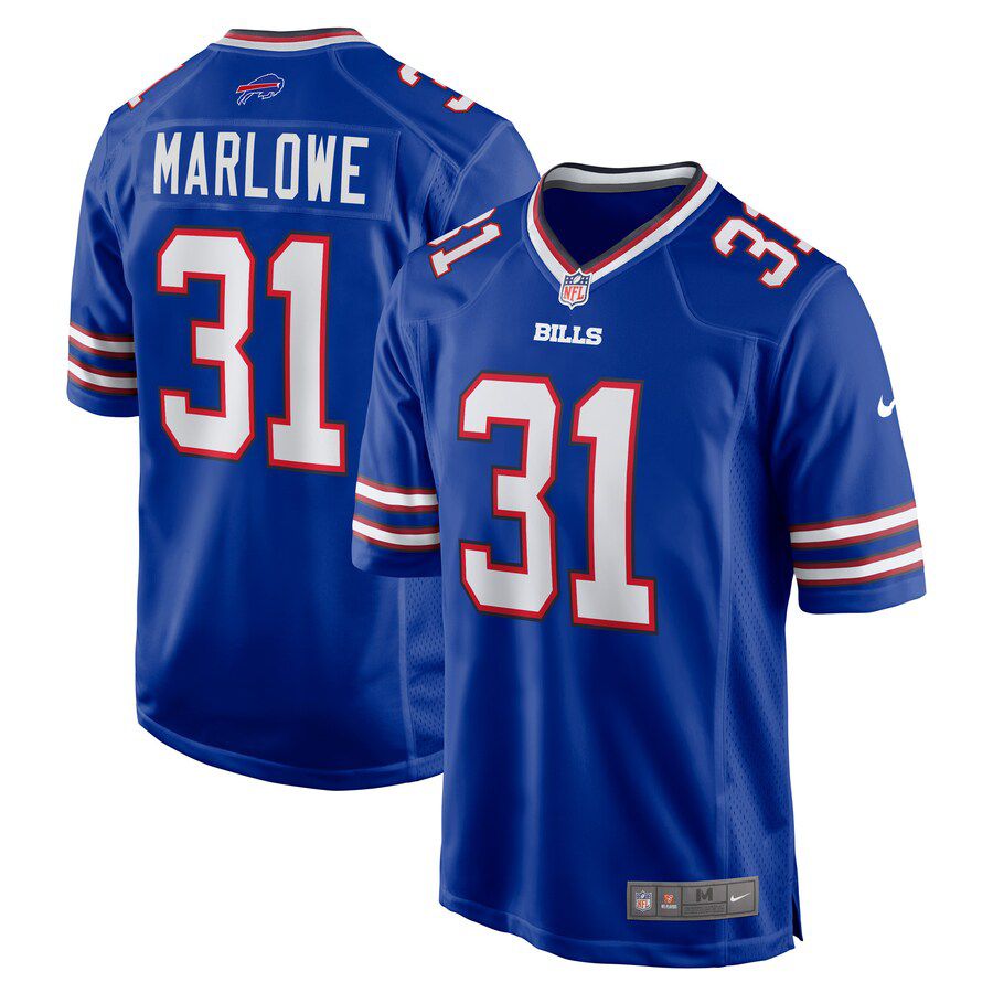 Men Buffalo Bills #31 Dean Marlowe Nike Royal Game Player NFL Jersey